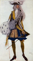 Costume Design for The King, in the Garden, from Sleeping Beauty